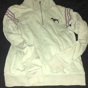 PINK pale green sweatshirt